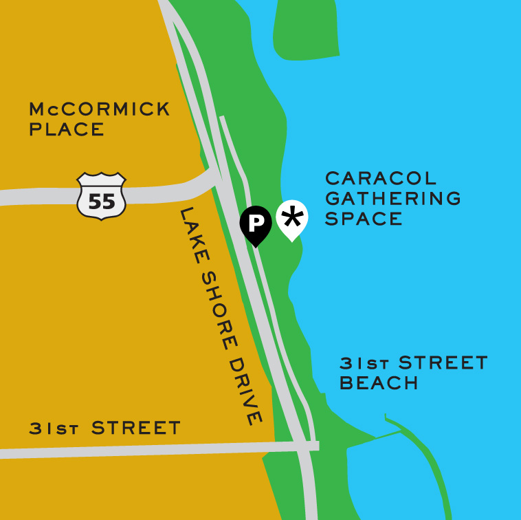 Map showing location of Caracol